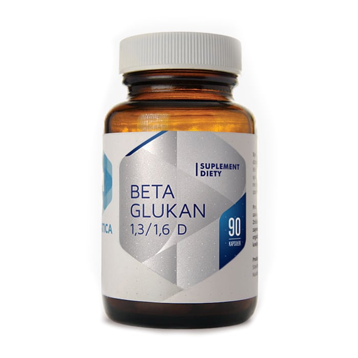 Бета-глюкан Hepatica Beta Glucan 1,3/1,6D, 90 капсул